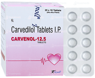 Carvenol 12.5 Tablet 10