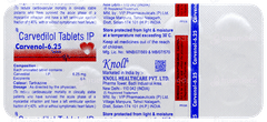 Carvenol 6.25 Tablet 10 Carvenol 6.25 Tablet 10