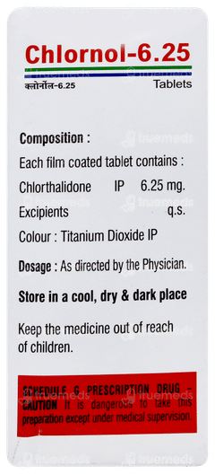 Chlornol 6.25 Tablet 10 Chlornol 6.25 Tablet 10