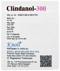 Clindanol 300 Capsule 10