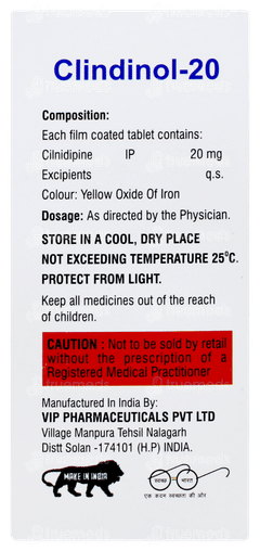 Clindinol 20 Tablet 10
