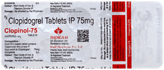 Clopinol 75 Tablet 10 Clopinol 75 Tablet 10