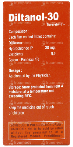 Diltanol 30 Tablet 10 Diltanol 30 Tablet 10