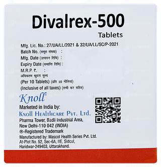 Divalrex 500 Tablet 10