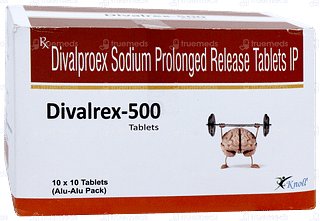 Divalrex 500 Tablet 10