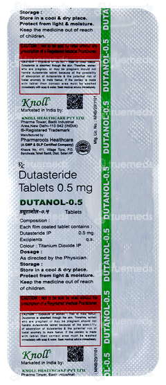 Dutanol 0.5 Tablet 10