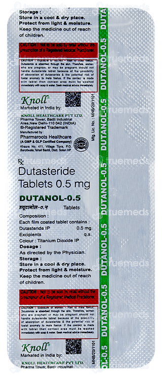 Dutanol 0.5 Tablet 10