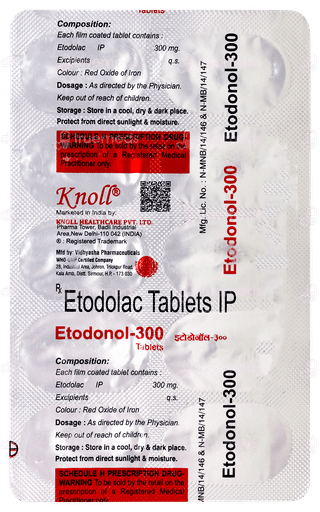 Etodonol 300 Tablet 10