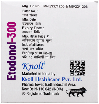 Etodonol 300 Tablet 10