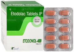 Etodonol 400 Tablet 10 Etodonol 400 Tablet 10