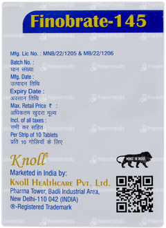 Finobrate 145 Tablet 10 Finobrate 145 Tablet 10