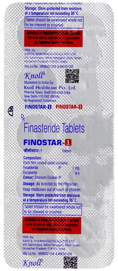 Finostar 1 Tablet 10 Finostar 1 Tablet 10