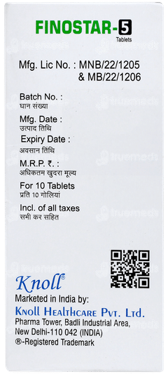 Finostar 5 Tablet 10 Finostar 5 Tablet 10