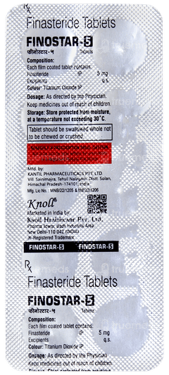 Finostar 5 Tablet 10 Finostar 5 Tablet 10