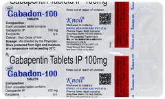 Gabadon 100 New Tablet 10