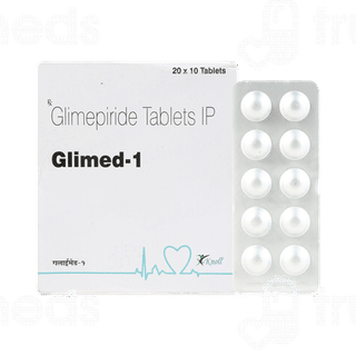 Glimed 1 Tablet 10