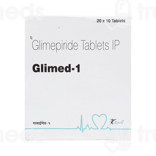 Glimed 1 Tablet 10