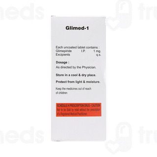 Glimed 1 Tablet 10
