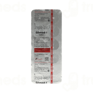 Glimed 1 Tablet 10