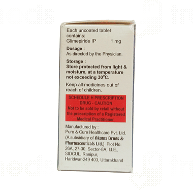 Glimed 2 Tablet 10: Uses, Side Effects, Price & Substitutes