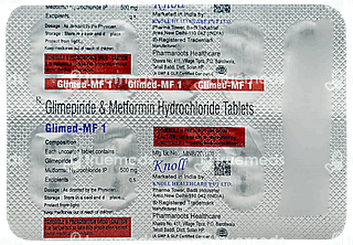 Glimed Mf 1 Tablet 10