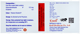 Hydronol 12.5 Tablet 10