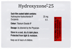 Hydroxyzone 25 Tablet 15