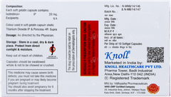 Isotrenol 20 Capsule 10