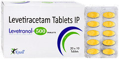 Levetranol 500 Tablet 10