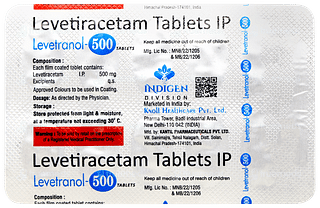 Levetranol 500 Tablet 10