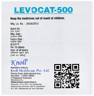 Levocat 500 Tablet 10