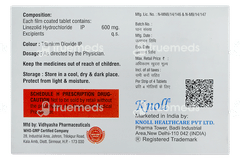 Linzonol 600 Tablet 4 Linzonol 600 Tablet 4