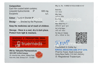 Linzonol 600 MG Tablet 4