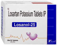 Losanol 25 Tablet 10