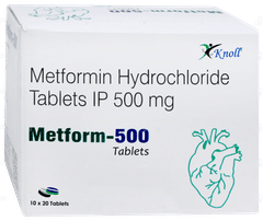 Metform 500 Tablet 20
