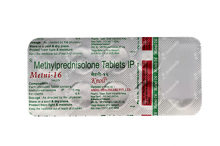 Metni 16 MG Tablet 10