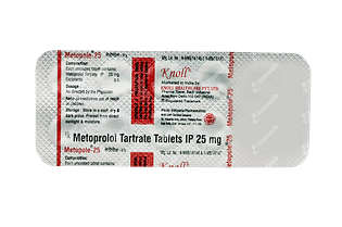 Metopole 25 Tablet 10