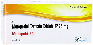Metopole 25 Tablet 10