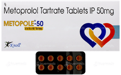 Metopole 50 Tablet 10 Metopole 50 Tablet 10