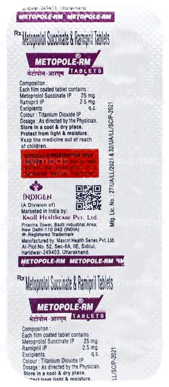 Metopole Rm Tablet 10