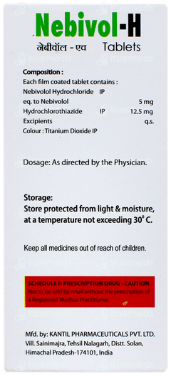 Nebivol H Tablet 10 Nebivol H Tablet 10