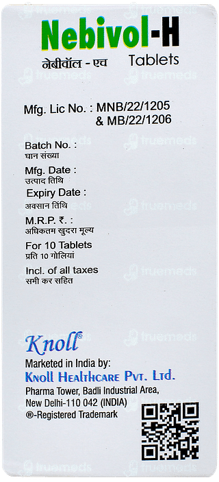 Nebivol H Tablet 10