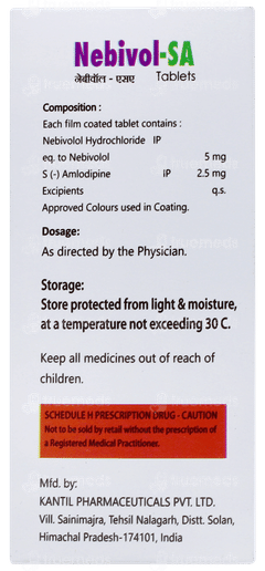 Nebivol Sa Tablet 10
