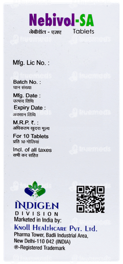 Nebivol Sa Tablet 10