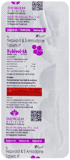Nebivol Sa Tablet 10
