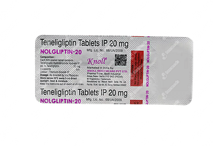 Nolgliptin 20 MG Tablet 10