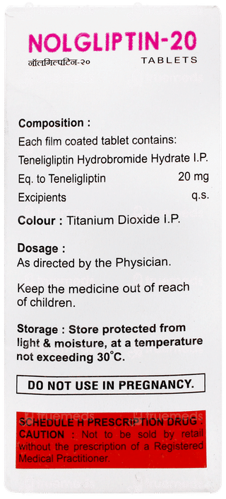 Nolgliptin 20 Tablet 10