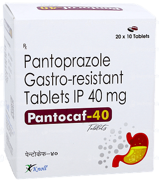 Pantocaf 40 Tablet 10