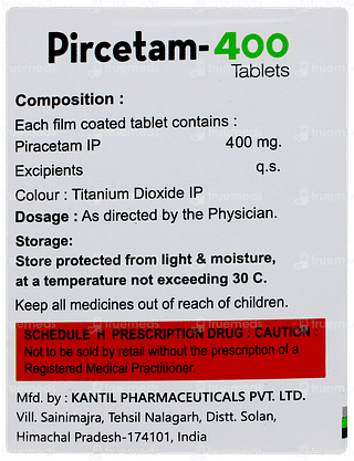 Pircetam 400 Tablet 10