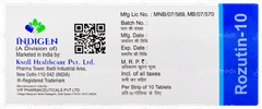 Rozutin 10 Tablet 10 Rozutin 10 Tablet 10